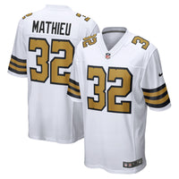 New Orleans Saints Tyrann Mathieu White jersey – view 1