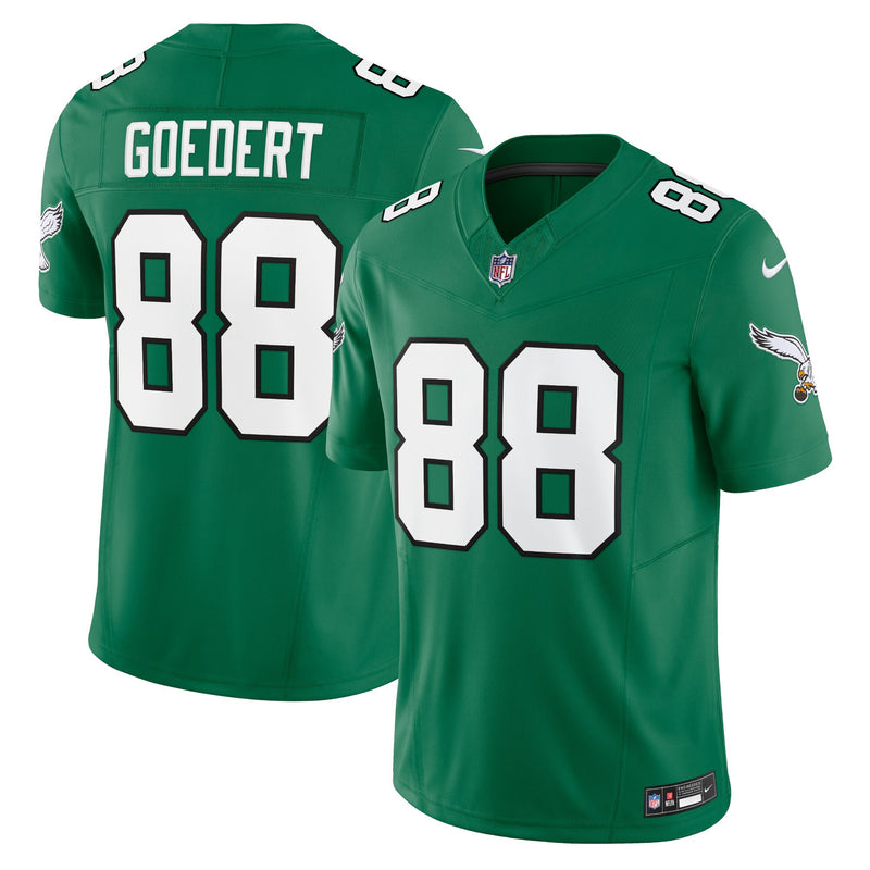 Philadelphia Eagles Dallas Goedert Kelly Green jersey – view 1