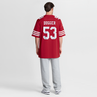 San Francisco 49ers Jaden Dugger III Scarlet jersey – view 4