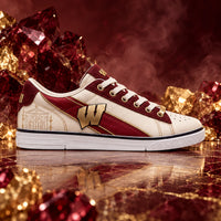 WIS Crimson and Cream - Heritage Low-Top Sneaker Study - main