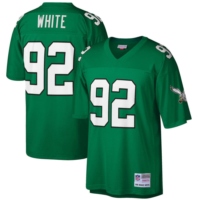 Philadelphia Eagles Reggie White Kelly Green jersey – view 1